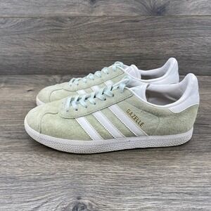 Adidas Gazelle Vapor Green Suede Sneakers BA9599 Womens Size 7 Low Top Shoes